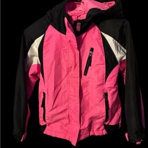 The Children's Place Pink and Black Kids Jacket